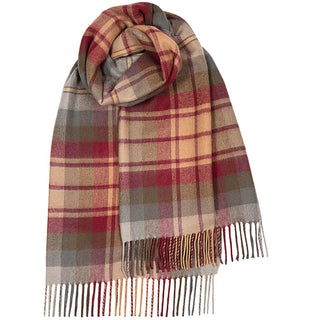 Tartan-Stola 100% Lammwolle Auld Scotland