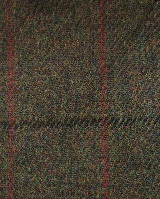Harris Tweed® Kappe green overcheck