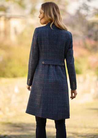 Harris Tweed® Mantel Scottish Blue