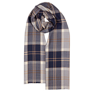 Feine Stola & Schal 100% Merinowolle Bannockbane Grey