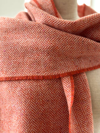 Donegal Tweed, Cashmere & Seide Schal