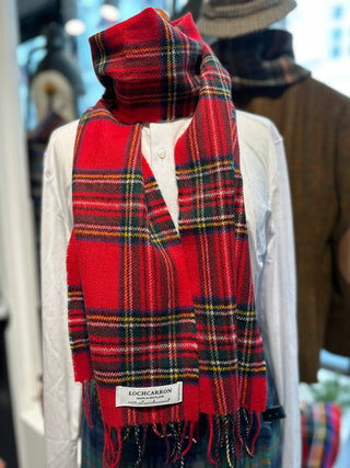 Klassischer Lammwollschal Stewart Royal-Tartan