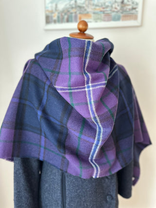 Tartan-Stola 100% Lammwolle Scotland Forever