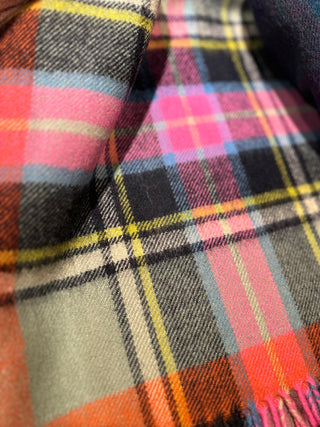 Tartan-Stola 100% Lammwolle Bruce of Kinnaird