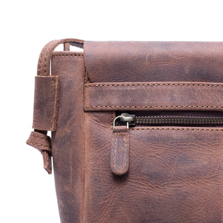 Naturleder Crossbody Tasche