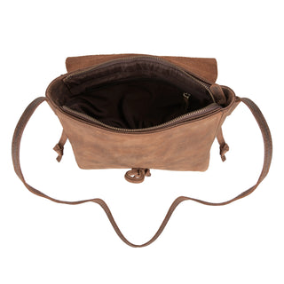 Naturleder Crossbody Tasche