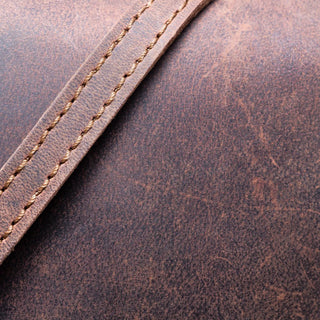 Naturleder Crossbody Tasche