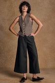 Tweed Weste Light Tan Herringbone