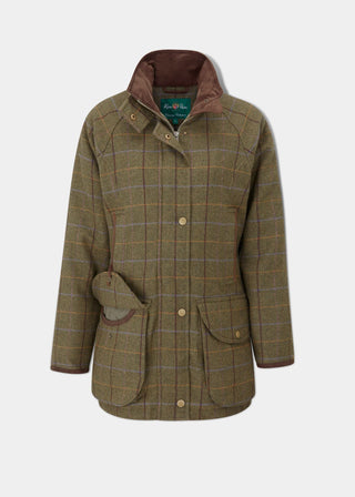 Ladies Field Jacket: wasser- und winddicht aus 100% Wolle