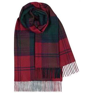 Tartan-Stola 100% Lammwolle Lindsay Modern