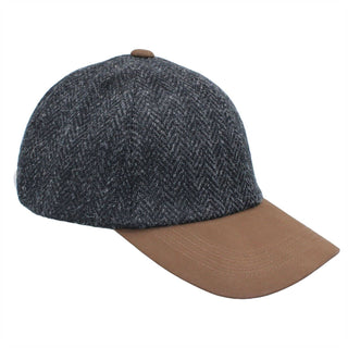 Glencairn Harris Tweed Baseballkappe ZH016: Harvest