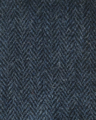 Tweed Mantel blue herringbone