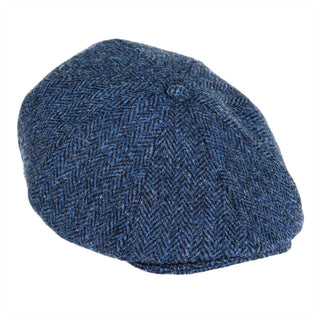 Arran Harris Tweed 8-teilige Mütze ZH015: Waldes / M 58 cm