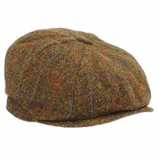 Brodick Harris Tweed 8-teilige Mütze ZH293: Birke / L 60 cm