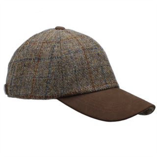 Glencairn Harris Tweed Baseballkappe ZH016: Harvest
