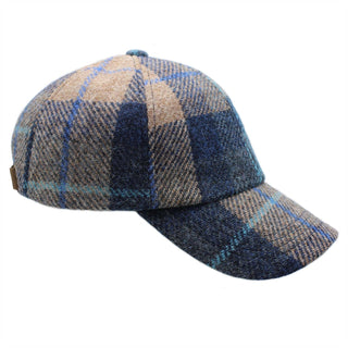 Rannoch Harris Tweed Baseballkappe ZH281: Macleod Tartan