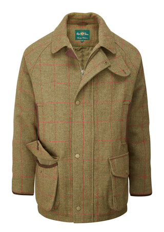 Field Tweed Coat Combrook wasserabweisend - olive