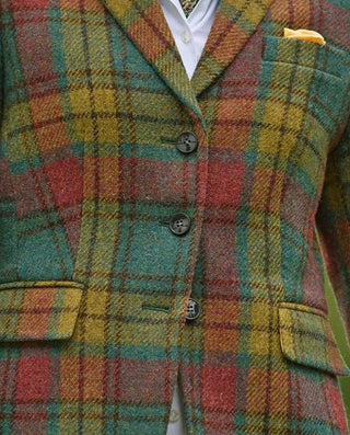 Harris Tweed Blazer in colorful Tartan