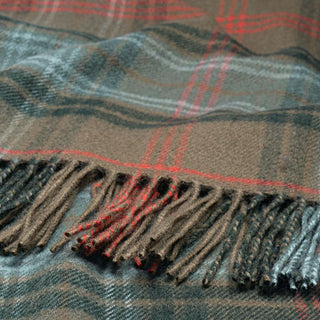 Tartan Poncho Schottenkaro Lochcarron Hunting Weathered