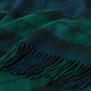 Detailaufnahme des Black Watch Schottenkaros.
