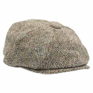 Brodick Harris Tweed 8-teilige Mütze ZH293: Birke / M 58 cm