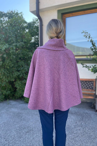 Irish Tweed Damen Poncho/Cape 100% Wolle